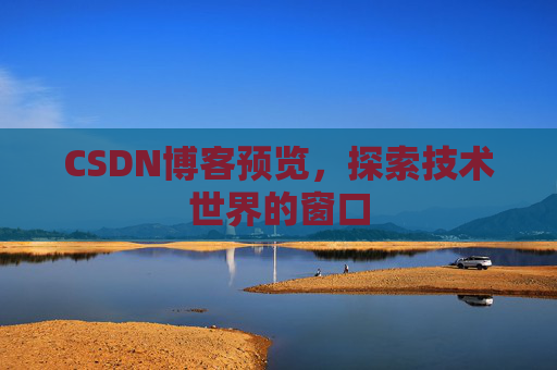 CSDN博客预览，探索技术世界的窗口